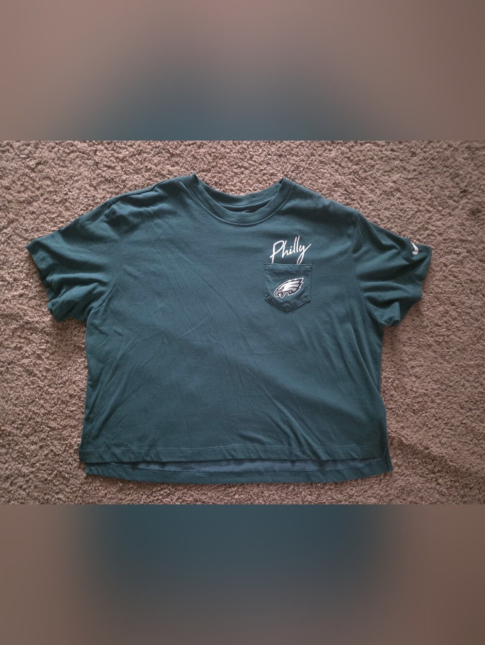 Nike Philadelphia Eagles NFL Cropped T-Shirt